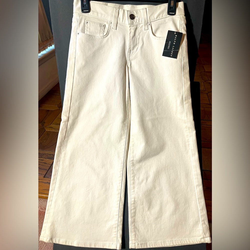 Ralph Lauren Vintage Off-White Jeans 25